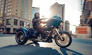 2023 Harley-Davidson Road Glide 3 Trike Is Now Out and About, Cheaper Than Tri Glide Ultra