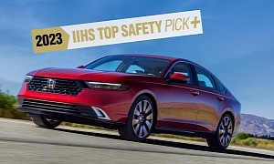 2023 Honda Accord Sedan Receives the Coveted Top Safety Pick+ Award From the IIHS