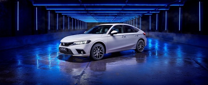 2023 Honda Civic Unveiled in Europe, It Is Only Available as a Hybrid