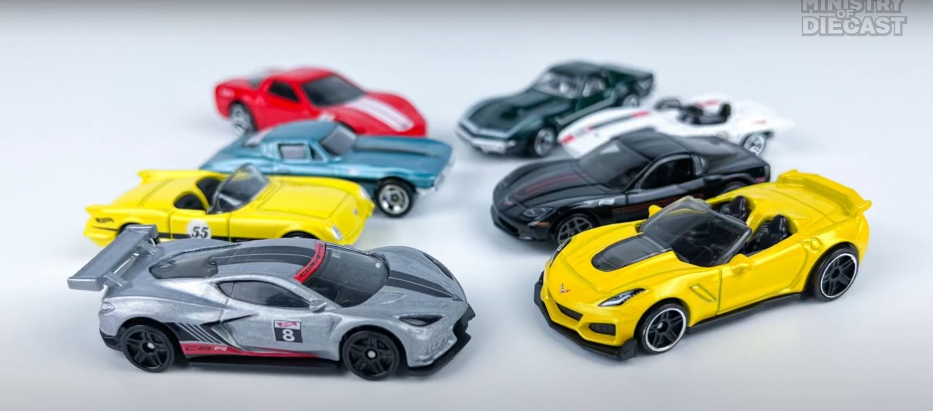 2023 Hot Wheels Set of Eight Cars Looks Like Any Corvette Enthusiast's Dream autoevolution