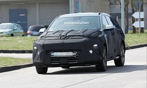 2023 Hyundai Kona Spotted While Testing, Gets Benchmarked With a VW T-Roc