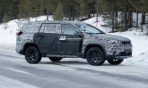 2023 Jeep Commander RHD Spied Cold-Weather Testing