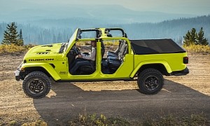 2023 Jeep Gladiator Brings a Bit of Sunshine With High Velocity Yellow Exterior Color