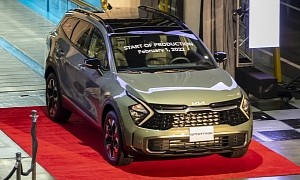 2023 Kia Sportage Enters Production Stateside in Georgia, Next to Its Bigger Brethren