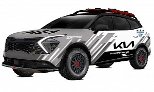 2023 Kia Sportage X-Pro Rebelle Rally Rig Previewed, Will Debut Next Month