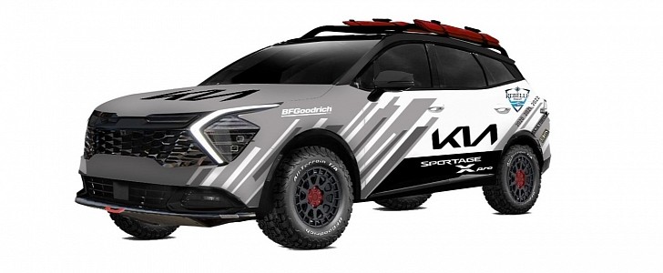2023 Kia Sportage X-Pro Rebelle Rally Rig