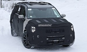 2023 Kia Telluride Facelift Visits Europe, but Only as a Tourist