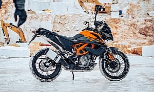 2023 KTM 390 Adventure Gets More Off-Roady With Spoked Wheel Edition