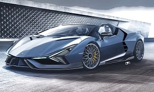2023 Lamborghini Aventador Successor Imagined With Sian FKP 37 Design Influences