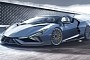 2023 Lamborghini Aventador Successor Imagined With Sian FKP 37 Design Influences