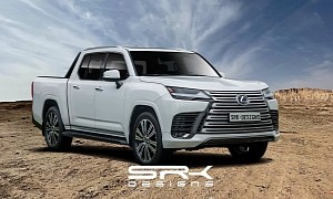 2023 Lexus LX 600 Digital Pickup Concept Probably Thinks of Luxury Farm Quests
