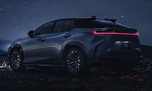 2023 Lexus RZ 450e Electric Crossover Teased, Will Premiere This Week