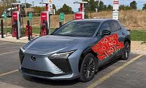 2023 Lexus RZ 450e Is Not Meant for Long Journeys, Here's a Test Proving It