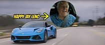 2023 Lotus Emira Makes Jay Leno Smile From Ear to Ear, Gives It the Beans