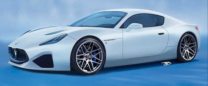2023 Maserati GranTurismo ICE unofficial rendering by TheSketchMonkey