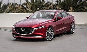 2023 Mazda6 Rendered, Rumored to Have RWD And Straight-Six Engine