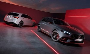 2023 Mercedes-AMG A 45 S 4Matic+ Launches in the UK With Jaw-Dropping Price Tag