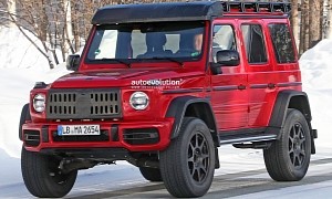 2023 Mercedes-AMG G 63 4×4² Finally Finds Its G Spot, and It's Red