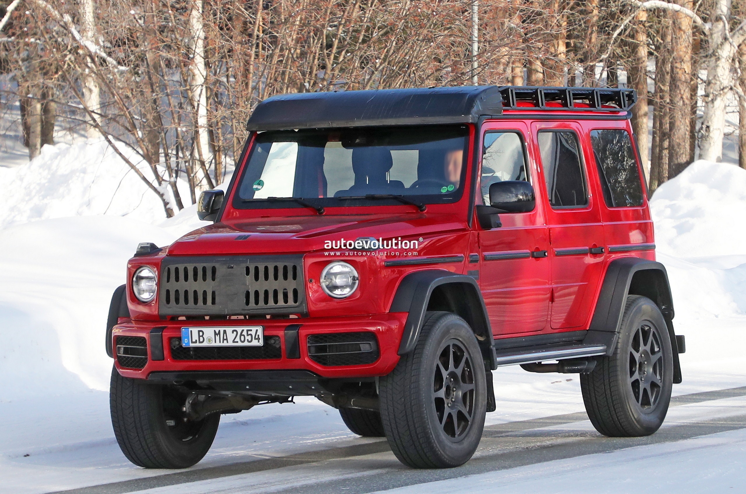 2023 Mercedes-AMG G 63 4×4² Finally Finds Its G Spot, and It's Red -  autoevolution