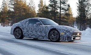 2023 Mercedes-AMG GT Coupe Makes Spy Photo Debut