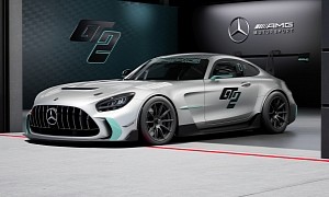2023 Mercedes-AMG GT2 Breaks Cover With 707 HP and an Absolutely Massive Wing