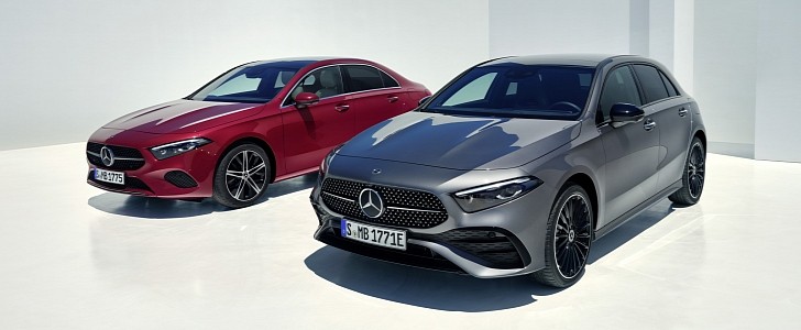 2023 Mercedes-Benz A-Class Facelift Plays a Game of Spot the Changes -  autoevolution