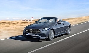 2023 Mercedes-Benz C-Class Cabriolet Rendered With the Soft Top Down