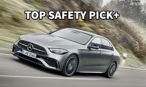 2023 Mercedes-Benz C-Class W206 Gets Top Safety Pick+ Accolade From the IIHS