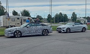 2023 Mercedes-Benz CLE Cabriolet Spied, May Replace Two Soft-Top Models
