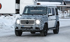 2023 Mercedes-Benz G-Class Spied, It Gets a Mild Facelift and MBUX