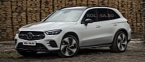 2023 Mercedes-Benz GLC Rendered Based on Latest Spy Images, Looks Handsome Enough
