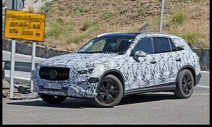 2023 Mercedes-Benz GLC X254 Drops Some Camo, Also Drops Large Engine Options