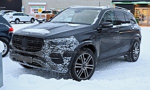 2023 Mercedes GLE Spotted During Winter Testing, Does Not Look Too Changed