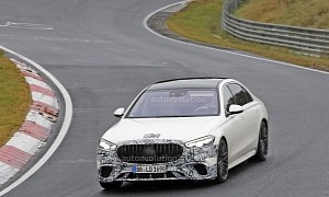 2023 Mercedes S63e Hits the Nürburgring With PHEV Drivetrain