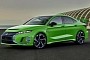 2023 Mitsubishi Lancer EVO XI Steps Into the Rendering Building as a Modified Audi RS 3