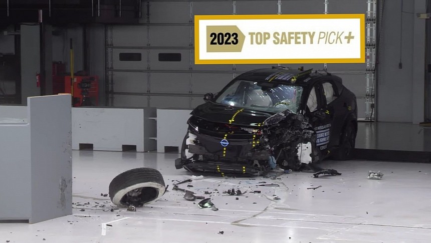 2023 Nissan Ariya crash test