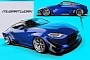 2023 Nissan Z Adopts Widebody Threads, Turns Into a Virtually Slammed TE37 Hoot