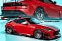 2023 Nissan Z Hides Widebody Traits in Plain Crimson Sight, It's a CGI Drift Queen