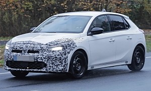 2023 Opel Corsa Laughs at Ford From Beneath Its Camo for Dropping the Fiesta Supermini