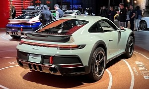 2023 Porsche 911 Dakar Graces LA Auto Show, Will Travel Roads Unknown for $222k