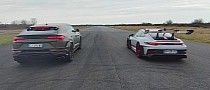 2023 Porsche 911 GT3 RS Drag Races Lamborghini Urus Performante, It's Very Close