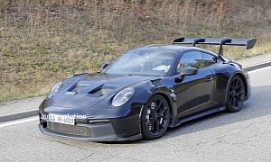 2023 Porsche 911 GT3 RS Spied Again, It's Not Ready Just Yet