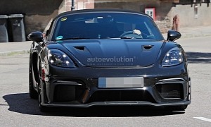 2023 Porsche Boxster Spyder RS Spied Yet Again With Production Ready Look