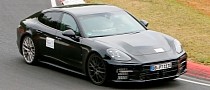 2023 Porsche Panamera Facelift Spied Flaunting Large Side Intakes