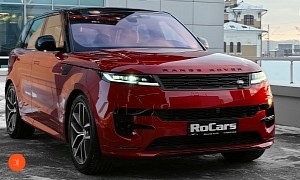 2023 Range Rover Sport First Edition in Firenze Red Looks Expensive and Exquisite