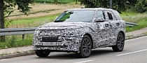 2023 Range Rover Sport Gets Spied in Germany, Flaunts Subtle Bosch Roof Sensor