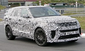 2023 Range Rover Sport SVR Spied With the Beating Heart of the BMW X5 M Under the Hood