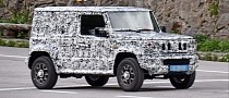 2023 Suzuki Jimny Long Spied Fully Camouflaged, Seven Seats Rumored