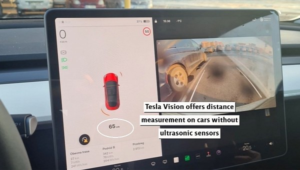 2023 Tesla Model 3 can now detect distances without ultrasonic sensors