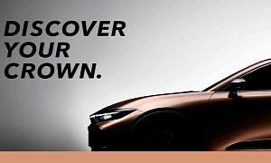2023 Toyota Crown Design Teaser Reveals Sedan-SUV Mashup
